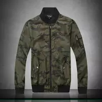 jacke armani jeans lurex col rond army camouflage
